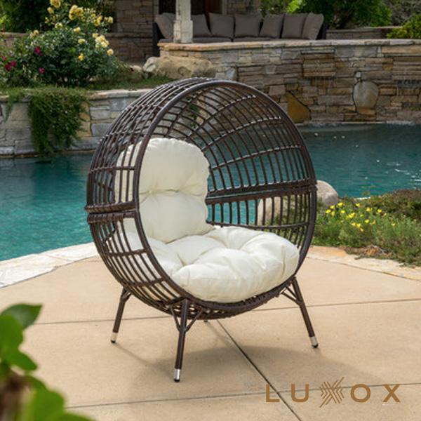 Outdoor wicker-garden-patio-allweather-Canopy-bed-Daybed-Luxox-Bean-L-OWD-CDB-034_grande_ Outdoor Wicker - Canopy Bed - Bean