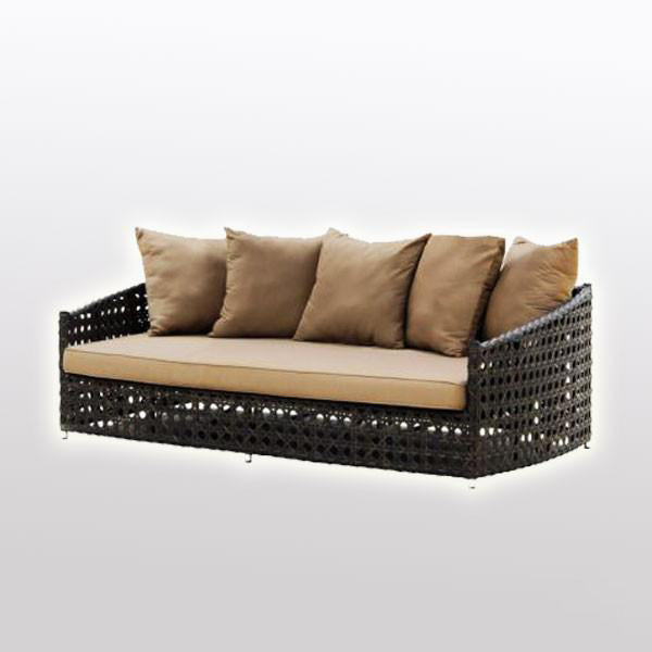 Outdoor Wicker Couch - Rustica