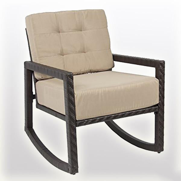 Outdoor Wicker - Rocking Chair - Soccer