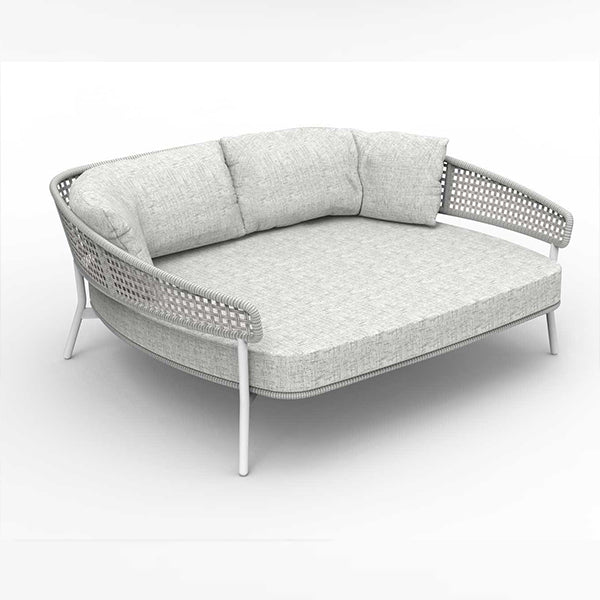 Outdoor Braided & Rope Daybed - Moonlight
