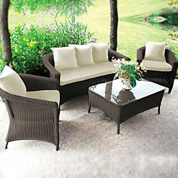 Outdoor Furniture - Wicker Sofa - Autumn