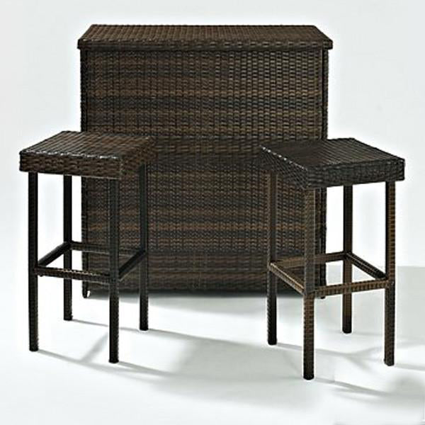 Outdoor Furniture - Wicker Bar Set - Panama