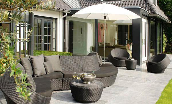 Outdoor Furniture - Wicker Sofa - Axis