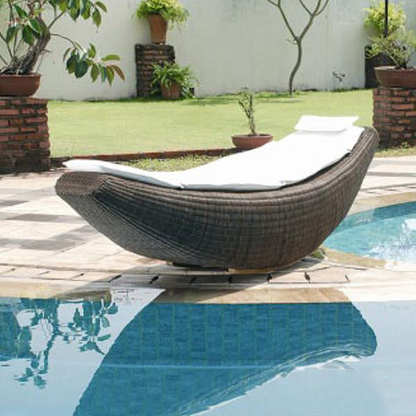 Outdoor Wicker Rocking Day Bed - Polo