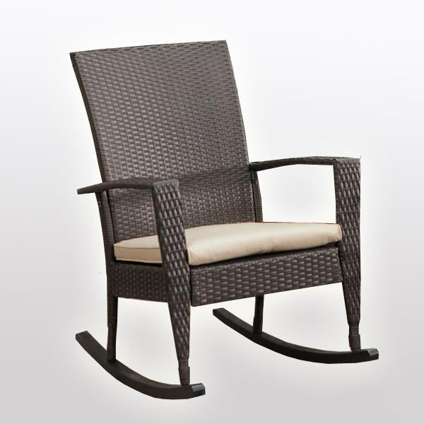 Woven rocking chair outlet outdoor