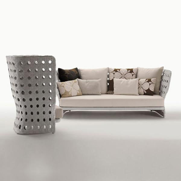 Outdoor Furniture - Wicker Sofa - Canasta